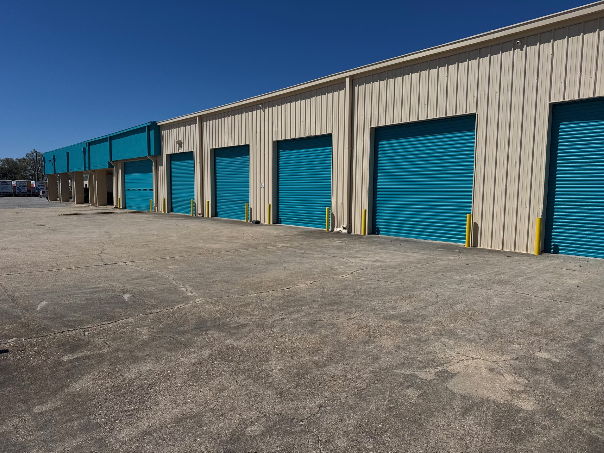 Fresh paint at Storage Choice Foley